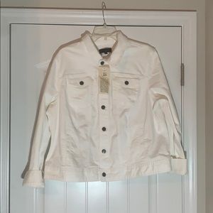 Talbots denim jacket price tag on
